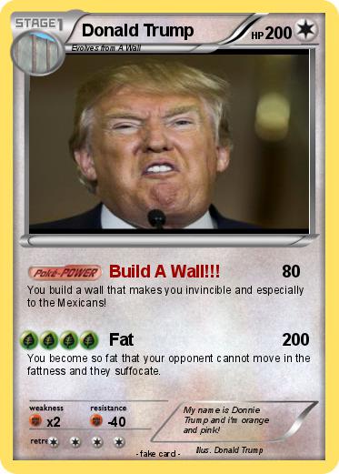 Pokemon Donald Trump