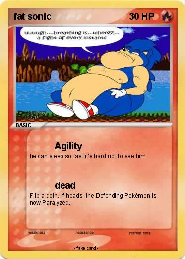 Pokemon fat sonic