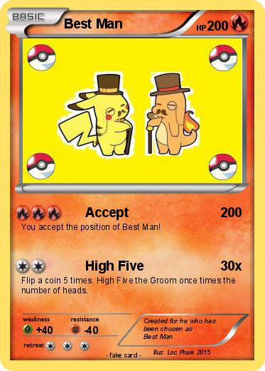 Pokemon Best Man