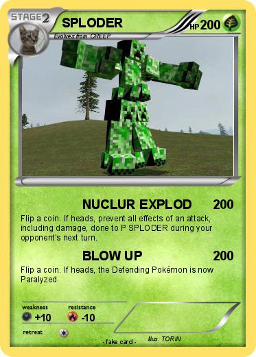 Pokemon SPLODER