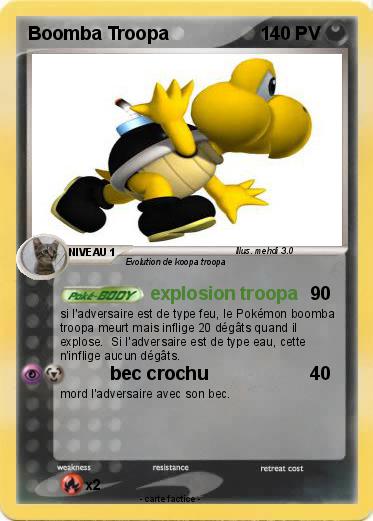 Pokemon Boomba Troopa