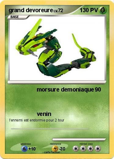 Pokemon grand devoreure