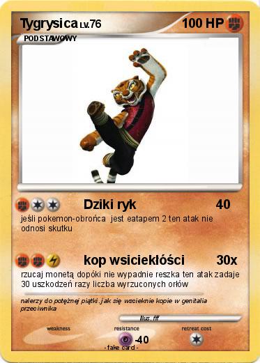 Pokemon Tygrysica