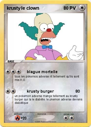 Pokemon krusty le clown