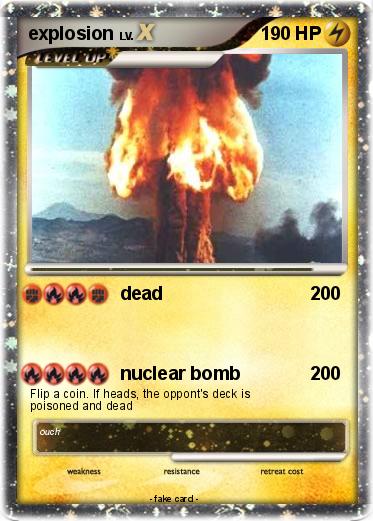 Pokemon explosion