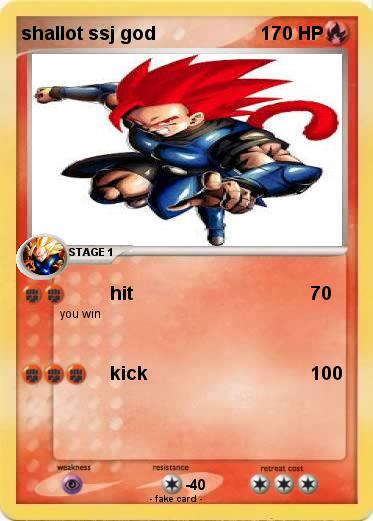 Pokemon shallot ssj god