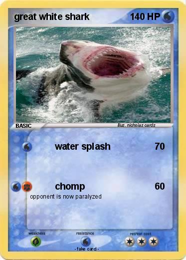 Pokemon great white shark