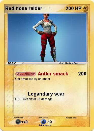 Pokemon Red nose raider