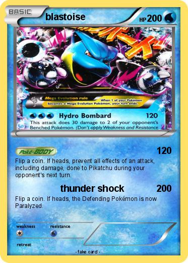 Pokemon blastoise