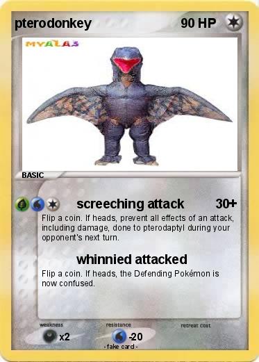 Pokemon pterodonkey