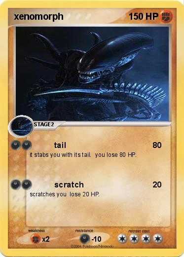 Pokemon xenomorph