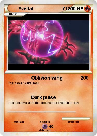 Pokemon Yveltal                      71