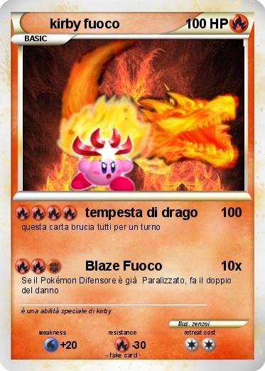 Pokemon kirby fuoco