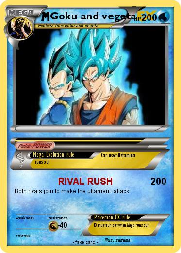Pokemon Goku and vegeta