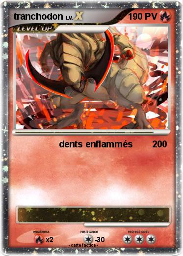 Pokemon tranchodon