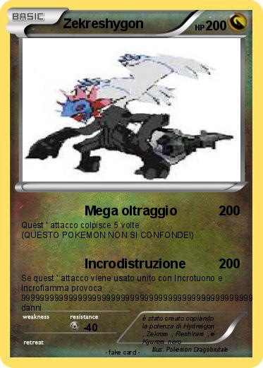 Pokemon Zekreshygon