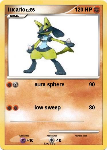 Pokemon lucario