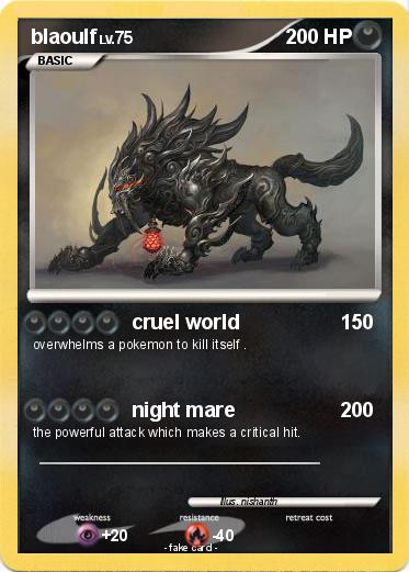 Pokemon blaoulf