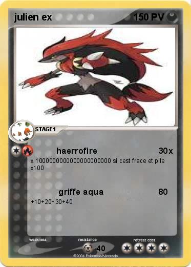 Pokemon julien ex