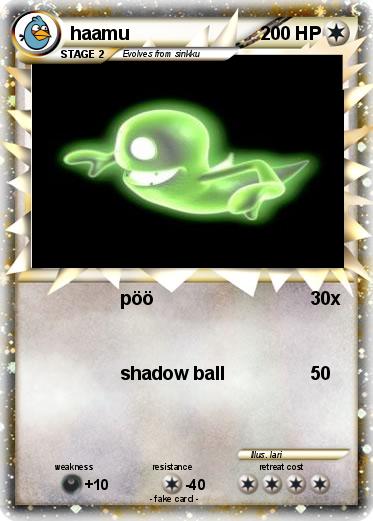Pokemon haamu