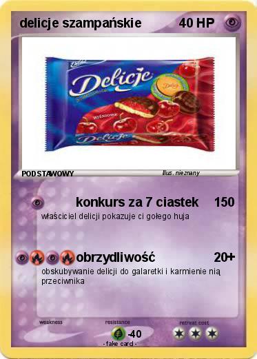 Pokemon delicje szampańskie