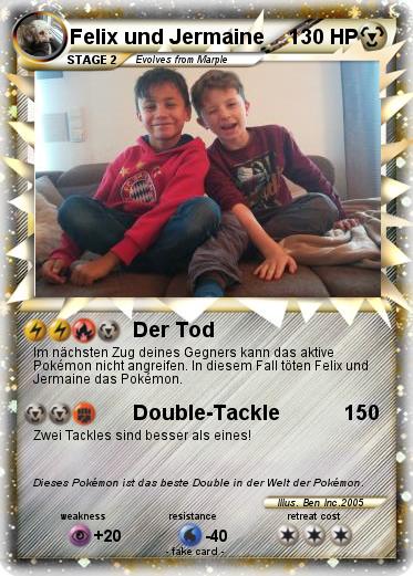 Pokemon Felix und Jermaine