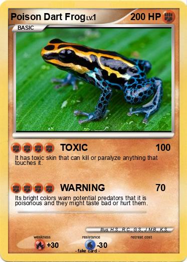 Pokemon Poison Dart Frog