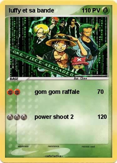 Pokemon luffy et sa bande