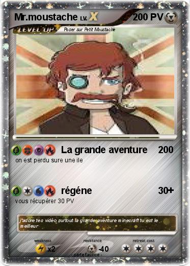 Pokemon Mr.moustache