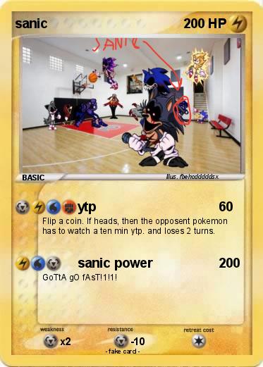 Pokemon sanic