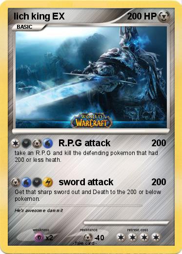 Pokemon lich king EX