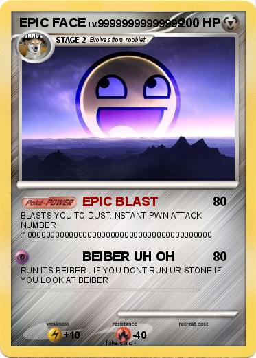 Pokemon EPIC FACE