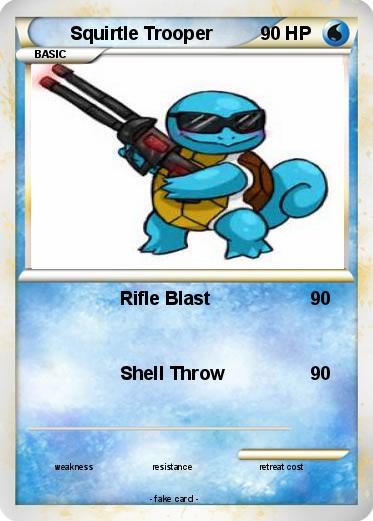 Pokemon Squirtle Trooper