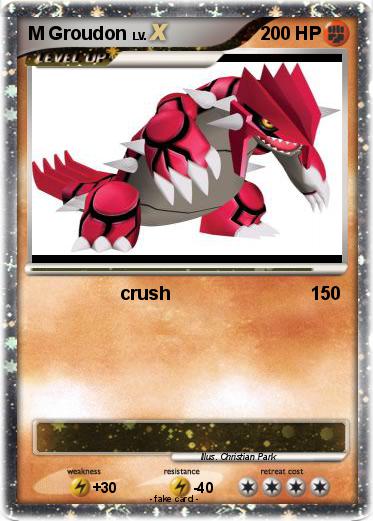 Pokemon M Groudon