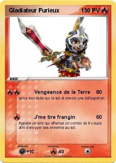 Pokemon Gladiateur Furieux