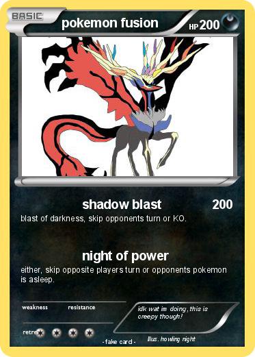 Pokemon pokemon fusion