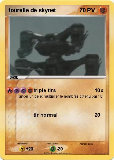 Pokemon tourelle de skynet