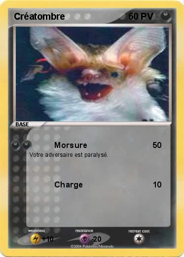 Pokemon Créatombre