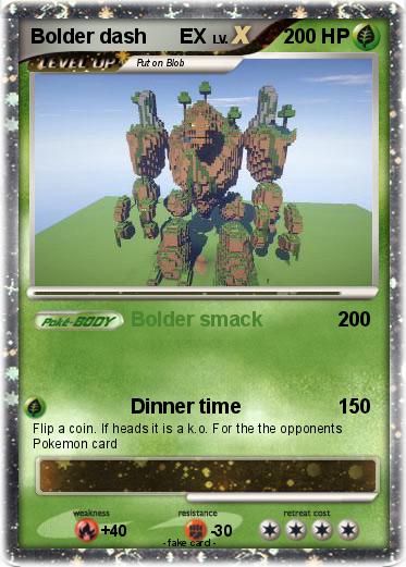 Pokemon Bolder dash      EX