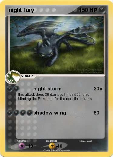Pokemon night fury