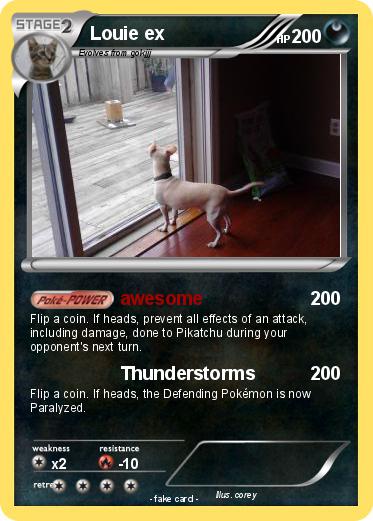 Pokemon Louie ex