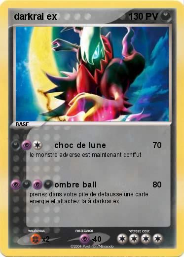 Pokemon darkrai ex 