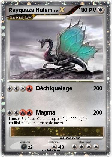 Pokemon Rayquaza Hatem