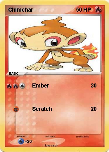 Pokemon Chimchar