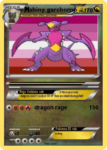 Pokemon shiny garchomp