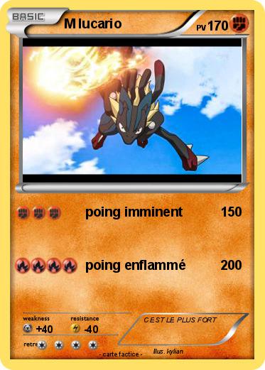 Pokemon M lucario