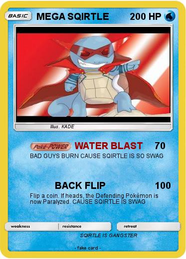 Pokemon MEGA SQIRTLE