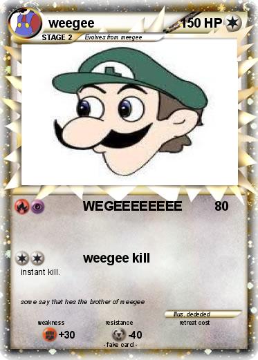 Pokemon weegee