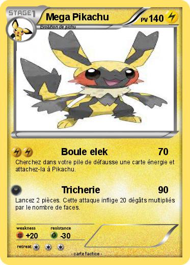 Pokemon Mega Pikachu