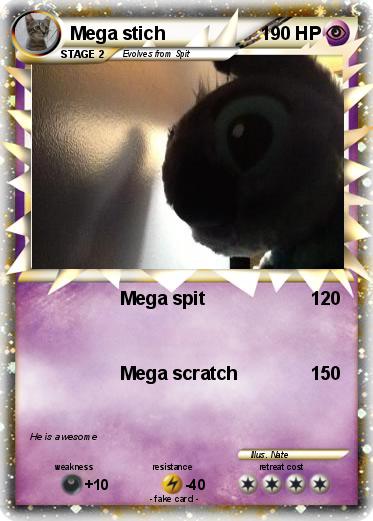 Pokemon Mega stich